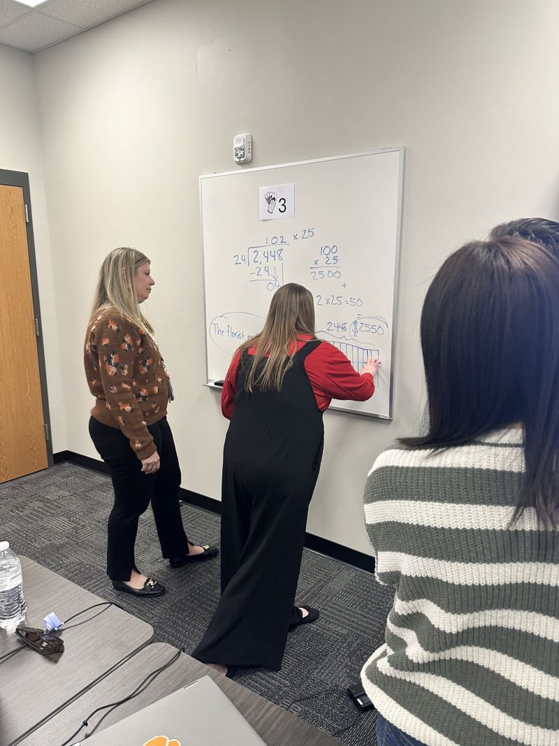 Image for the Tweet beginning: Instructional coaches use vertical surfaces