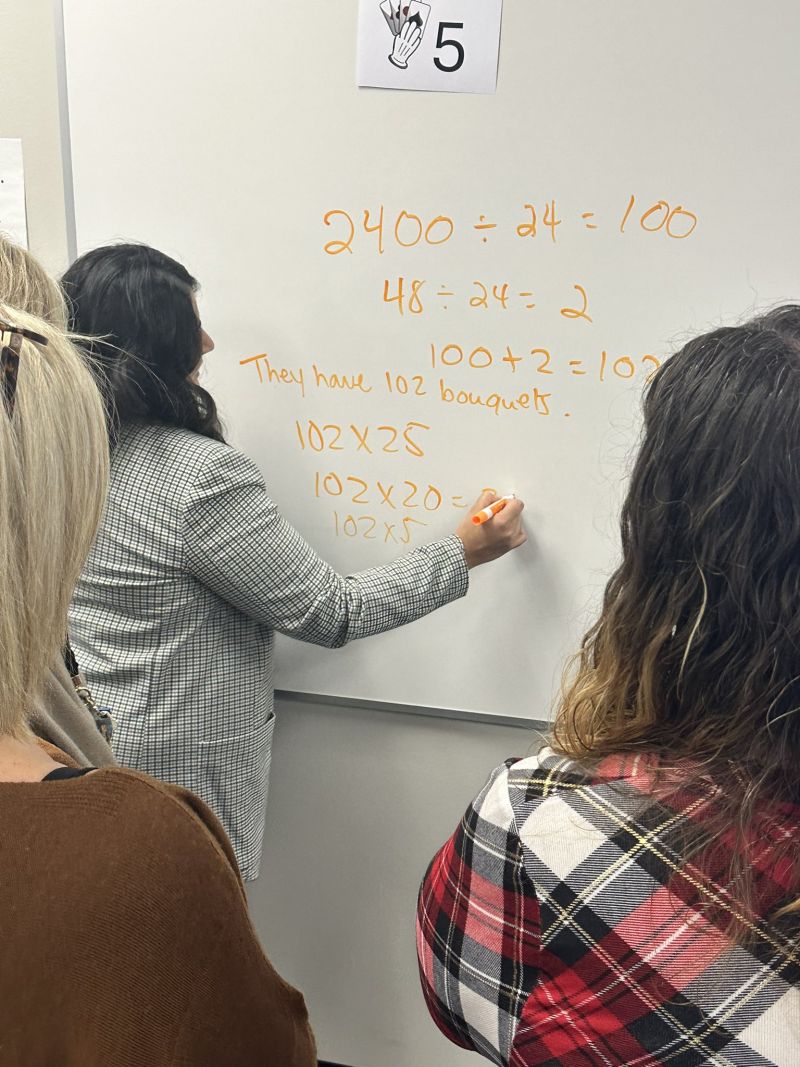 Image for the Tweet beginning: Instructional coaches use vertical surfaces